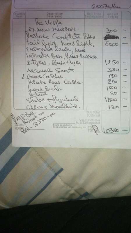 BARGAIN SEE PICTURES TWO SCOOTERS 1981 VESPA & A LML 150CC