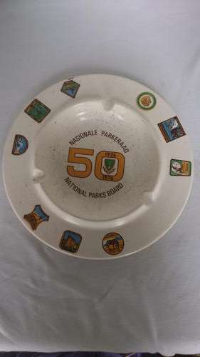 VINTAGE RARE FIND ASHTRAY NATIONAL PARKS BOARD 1929/1976