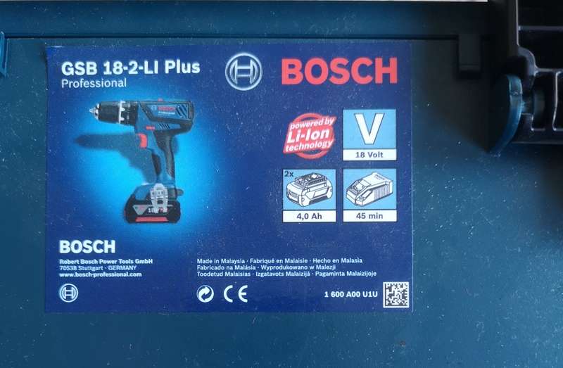 Bosch - GSB 18-2-LI Plus Professional