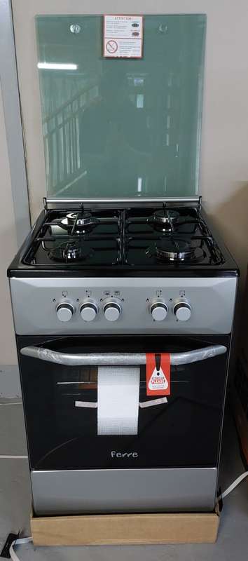 4 Burner Gas Stove with Gas Oven and Grill