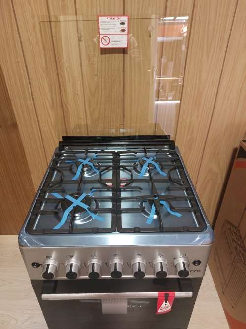 New 4 Burner 60x60 Gas Stove with Gas Oven and Gas Grilll