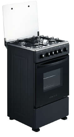 4 Burner Gas Stove with Gas Oven and Grill - Full Safety COC unit  with warranty