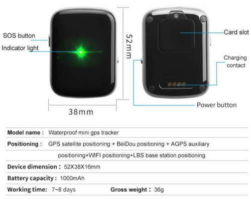 Mini Mobile GPS Tracker