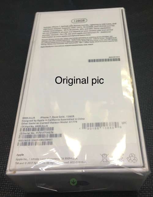 IPHONE 7  !!! Rose Gold !!! 128GB BRAND NEW ( boxed sealed )