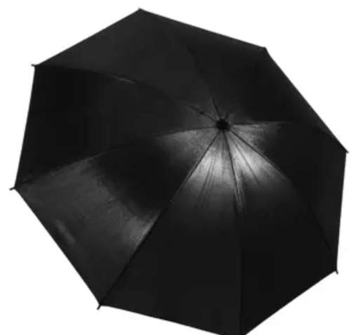 PHOTOGRAPHY BLACK AND GOLD UMBRELLA 33 INCH