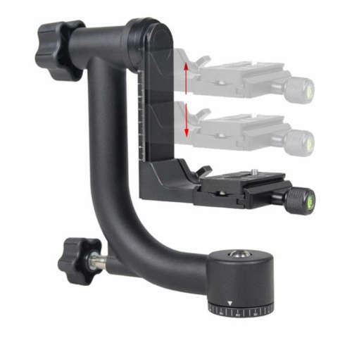 T525 Professional Gimbal Tripod Head