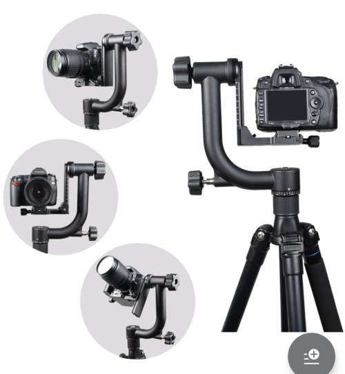 T525 Professional Gimbal Tripod Head