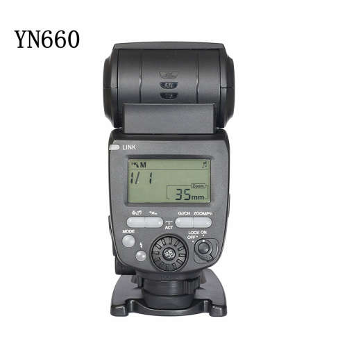 YN660 GN66 2.4G FLASH LIGHT USE FOR CANON NIKON PENTAX CAMERA