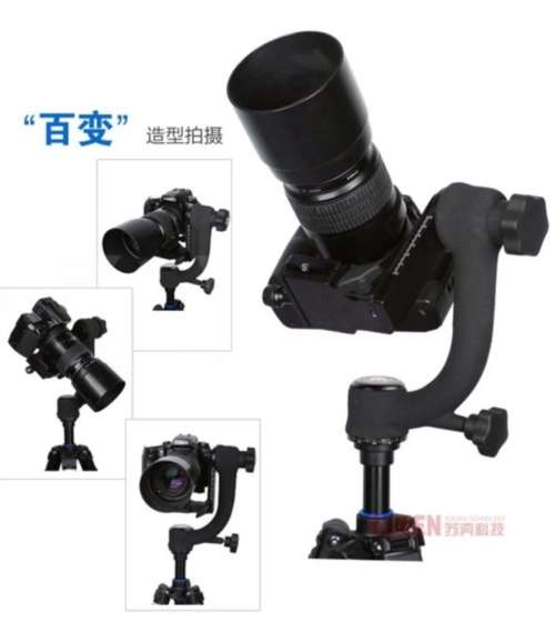 T525 PROFESSIONAL GIMBAL TRIPOD HEAD