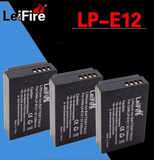 CANON  LP-E12 BATTERY FOR CANON EOS M /M2/M10 BATTERY