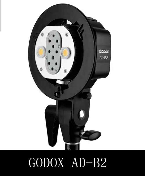 GODOX AD200 Flash light and AD-B2 Doubel light holder kit