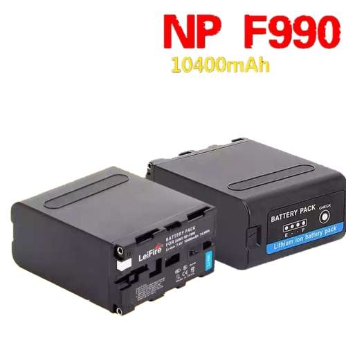 SONY NP-F990 BATTERY - 10400mAh