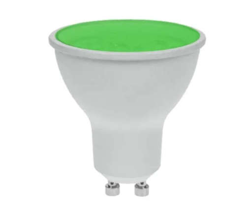 GREEN Colour 5W GU10 Spotlight