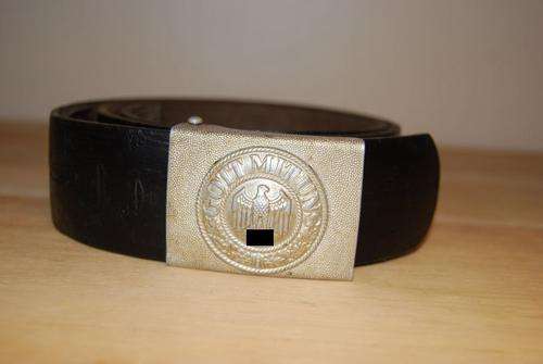 WWII WW2 German Parade Belt and Buckle