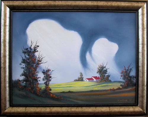 DANE WILLERS Original Oil: Storm Coming ...
