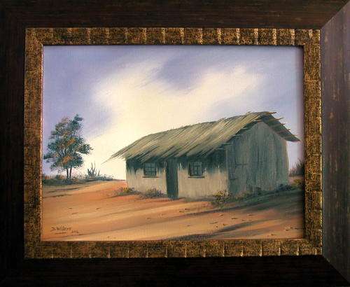 DANE WILLERS Original Oil: Rural Dwelling
