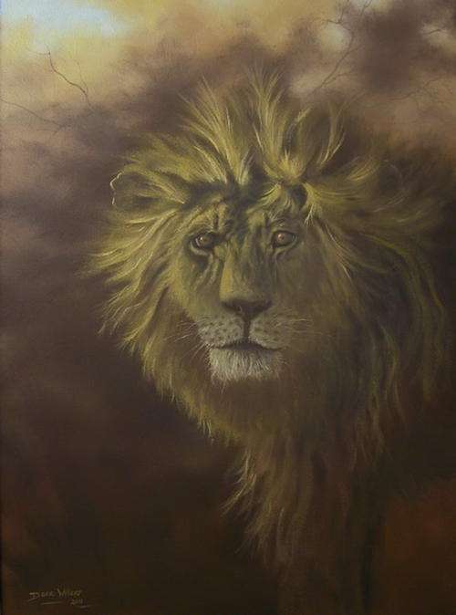 DANE WILLERS Original Oil: The Chief. AT GIVE AWAY PRICE!!!