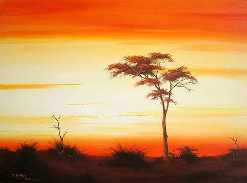DANE WILLERS Original Oil: Day's End
