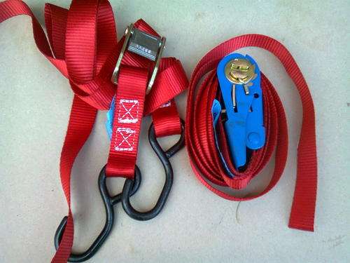 2 RATCHET STRAPS NOT CHINESE MAKES GREAT QUALITY  2 X 1.5M
