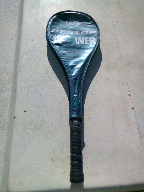 DUNLOP POWER PLUS 400 SQUASH RACQUET VIBROTECH