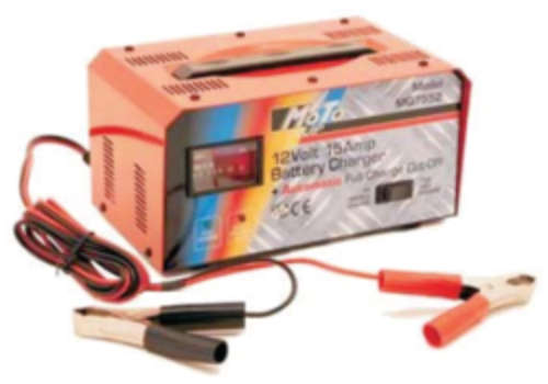Moto quip 6a 12/6v battery charger auto cut off