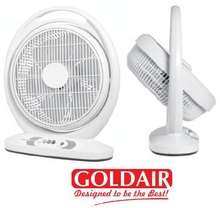 Goldair 14"  Deluxe Box Fan Swivel head