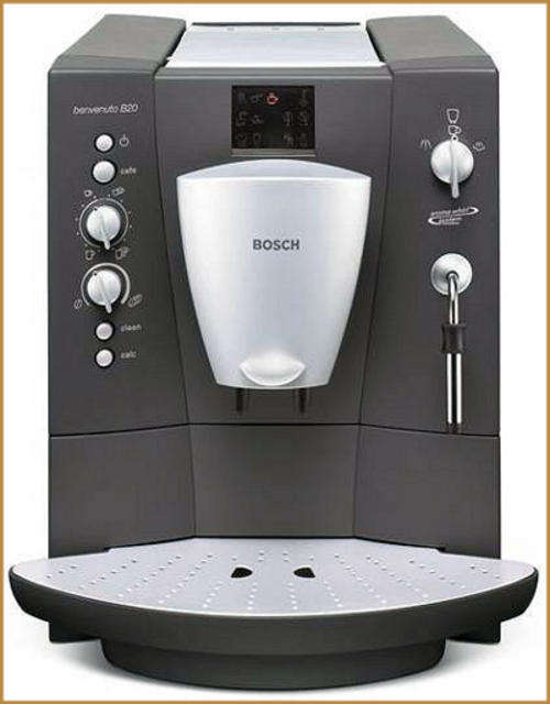 Bosch Benvenuto B20 Fully Automatic Coffee Center Please read