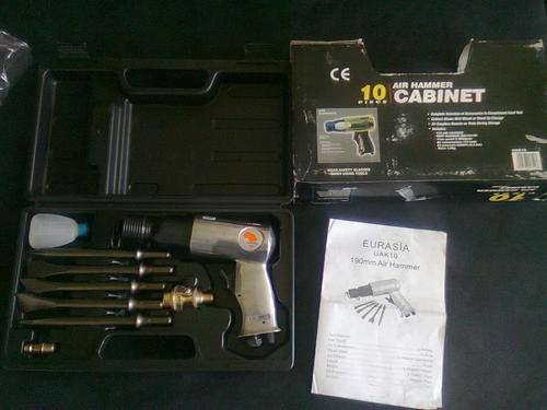 AIR HAMMER  CABINET WITH CHISEL