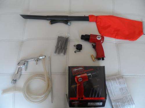 AIR HAMMER  CABINET WITH CHISEL AND BONUS VACUUM AND WATER GUN