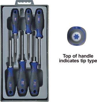 Screwdriver Set Torx Raco-D-Tuf 6 Piece