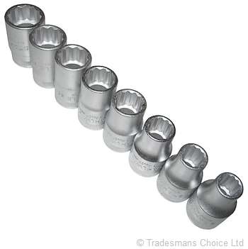 gedore socket set 8pce 1/2"