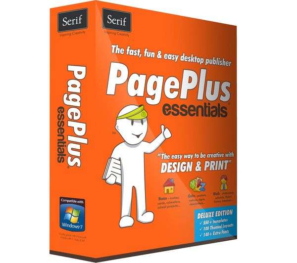 Serif  Page Plus essentials full version brand new