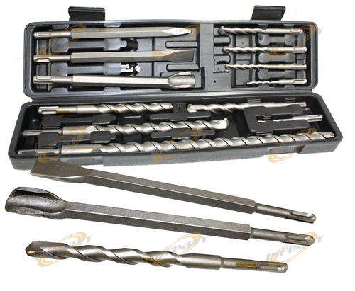 11PCS Sds- Hammer Drills Set with Chisels