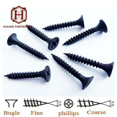 3.5x25 black drywall screw per box of 800 collections welcome