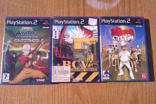 job lot ps2 games 1 bid for 3 games