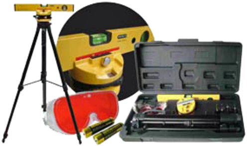 Laser Level on Tripod