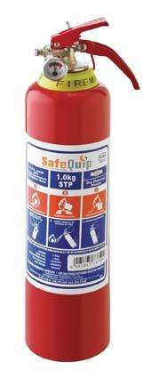 Safe Quip 1kg Fire Extingusher ideal for all cars with mounting brackets