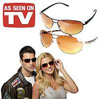 HD Vision Aviator Sunglasses