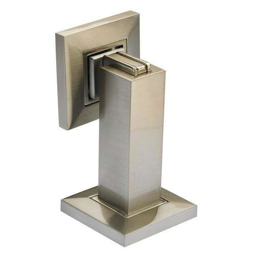 Magnetic door stopper satin nickel
