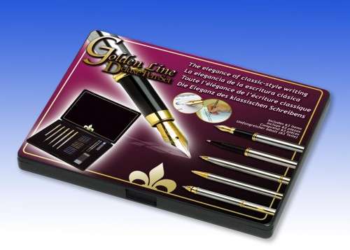 Golden line deluxe pen set