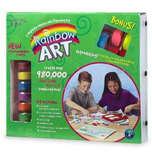 Rainbow art set  (Rainbow Art is unique) create over 980 000 combinations
