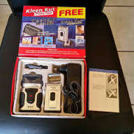 Kleen cut wet and dry rechargeable shaver with side trimer Plus compact shaver