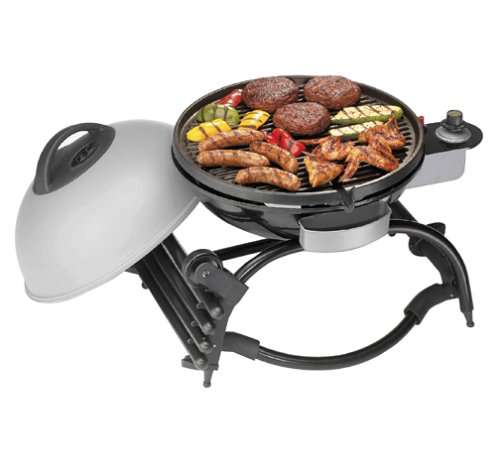 George Foreman GP100SIL Wheel & Grill it Gas Braai  Fold up and take it anywhere