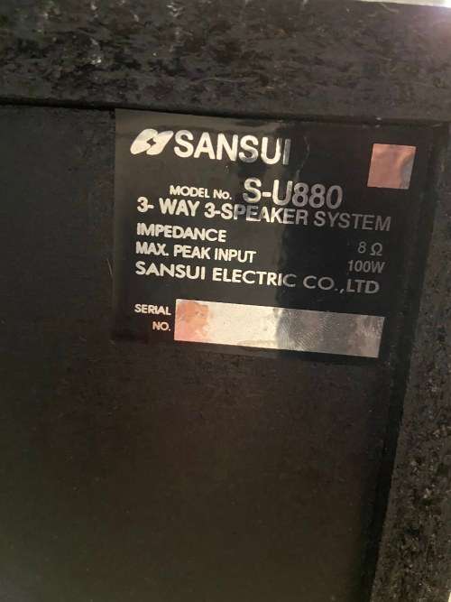 Sansui 5:1 Speakers