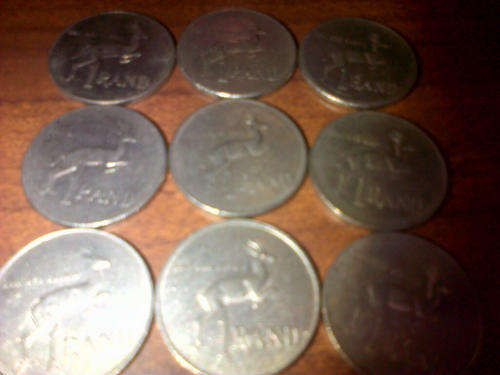 SOUTH AFRICAN R1 COIN