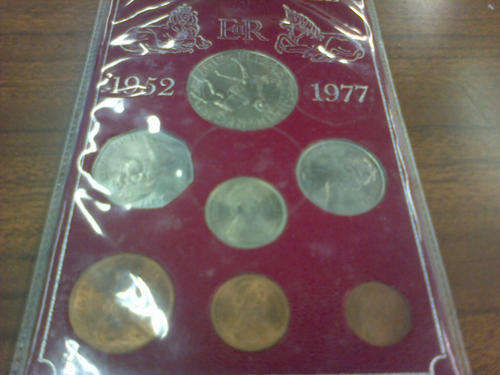 GREAT BRITAIN SILVER JUBILEE FROM 1952 TO 1977