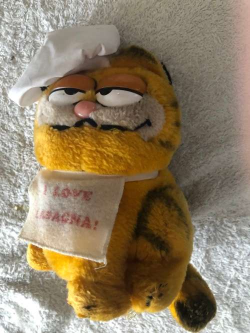 Garfield plush toy(I love lasagne)