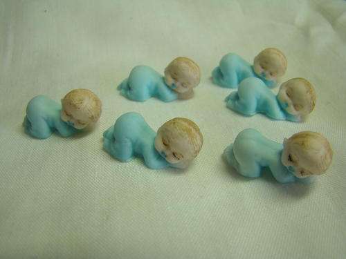 Edible baby boy cake decorations
