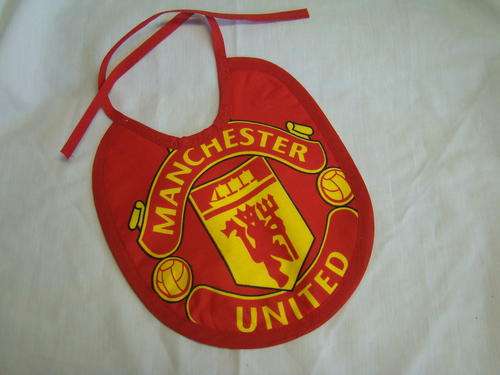 Manchester United soccer baby Bib