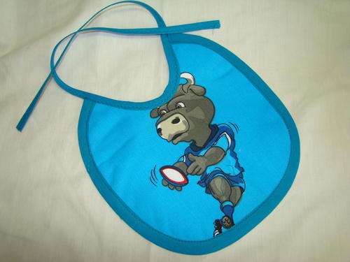 'Bulls' rugby baby bib